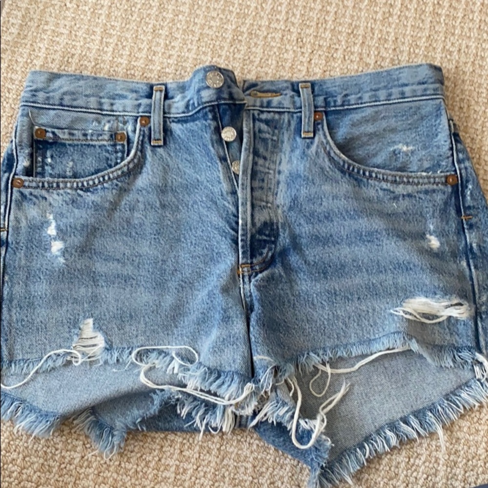 Cutoff jean  shorts